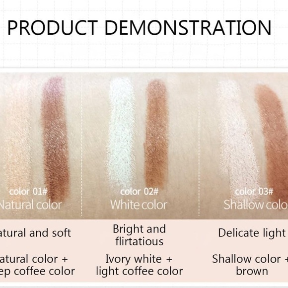 Bioaqua face 109 contour stick, deep coffee, - Picture 3 of 4